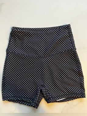 High-Waist Polka Dot Women’s Shorts